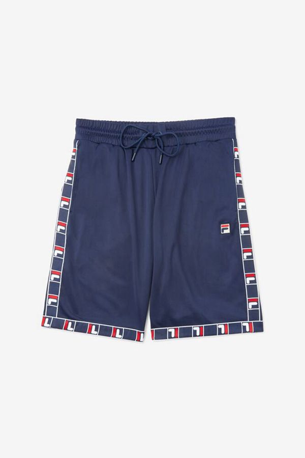 Pantalones Cortos Fila Hombre Azul Marino - Pane - España 609251XAO